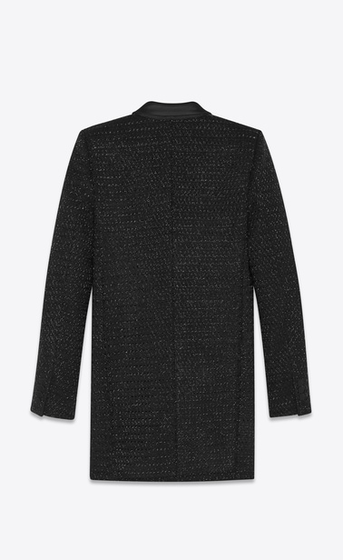 embroidered wool tux jacket